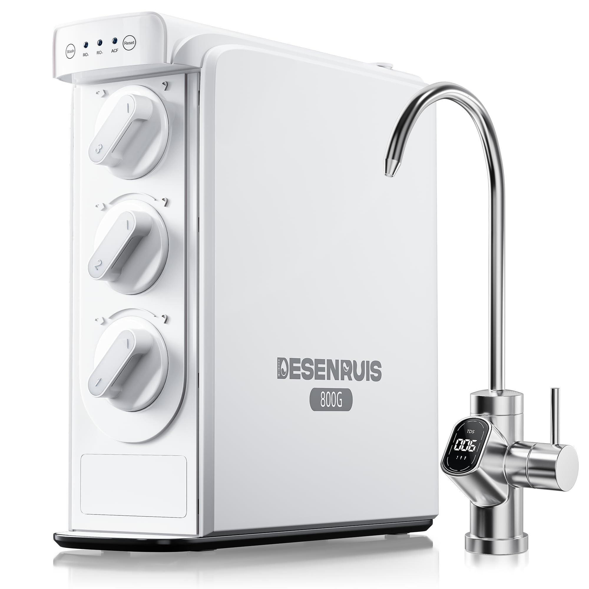 DESENRUIS 800 GPD Dual RO Water Filter System