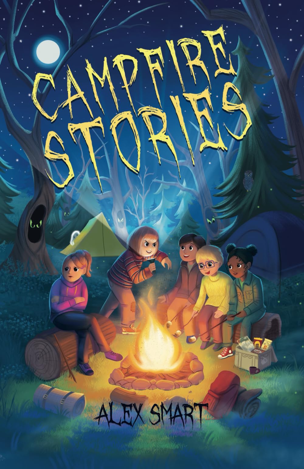 Campfire Stories: Short Stories for Middle Grade Kids Age 9-12 (Scary Mystery Stories for Kids)
