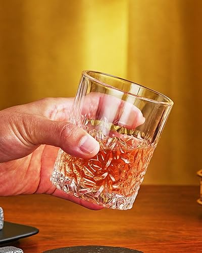 Miniatura 3 de Regalos para novio y hombres, juego de decantador de whisky Kollea con gafas, regalo único de aniversario, cumpleaños, boda para hombres y él