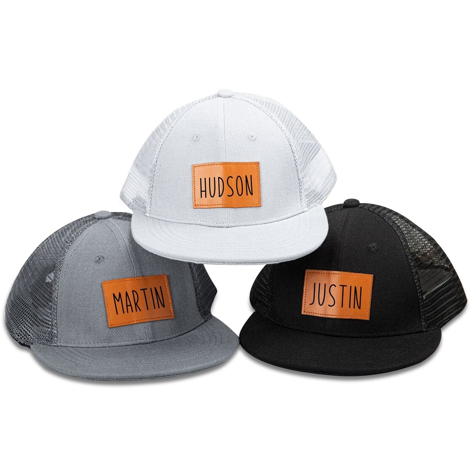 DyoartCustom Infant Sport Hat Cap: Personalized Kids Name - Adjustable Snapback Outdoors Cap for Baby Toddler