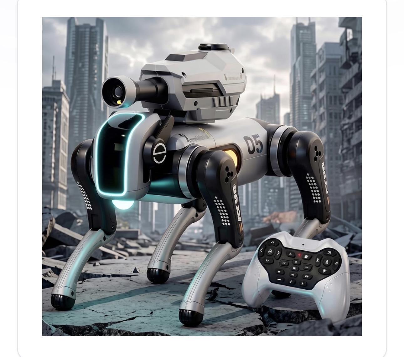 Interactive Robot Dog With Fun Features