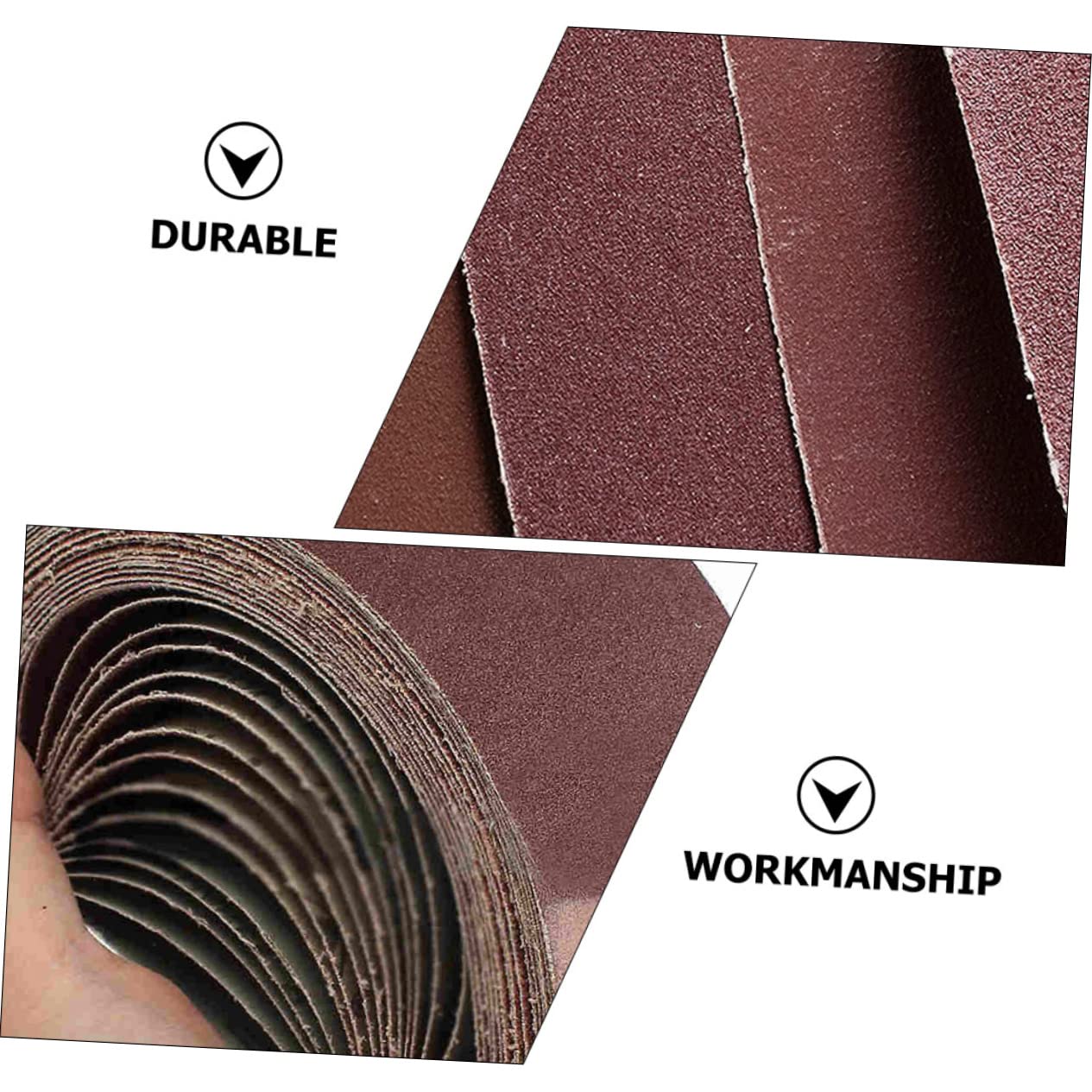 5pcs Metal Abrasive Sanding Belts for Sander and Grinding