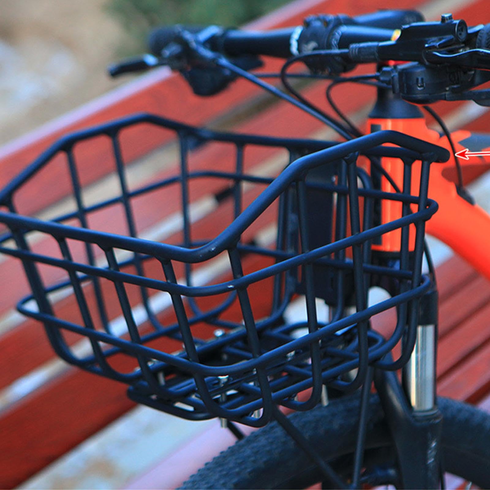 Contenitore Robusto del Cesto Anteriore della Bici per Il Trasporto di Articoli