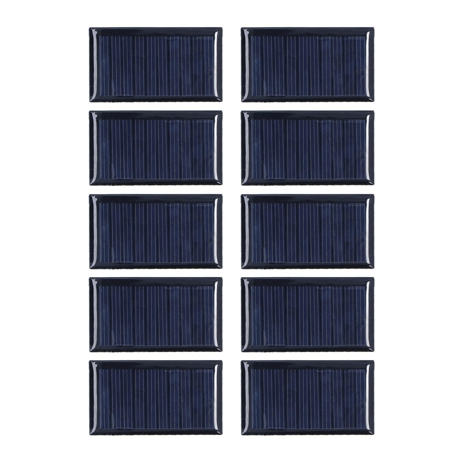 10 pièces petites cellules solaires polysilicium panneau solaire Module 0.15W 5V système de charge solaire jouet lumière outils d'alimentation panneau solaire