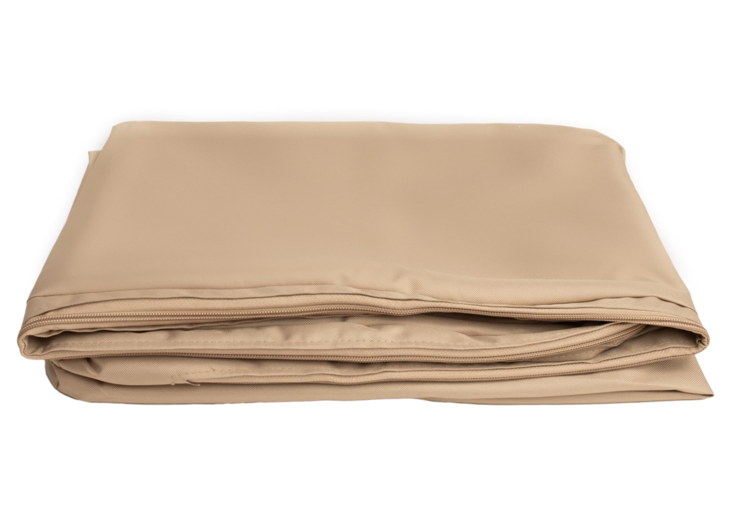 Fodera per cuscino da panca da giardino resistente alle intemperie Beige 150x50x7cm