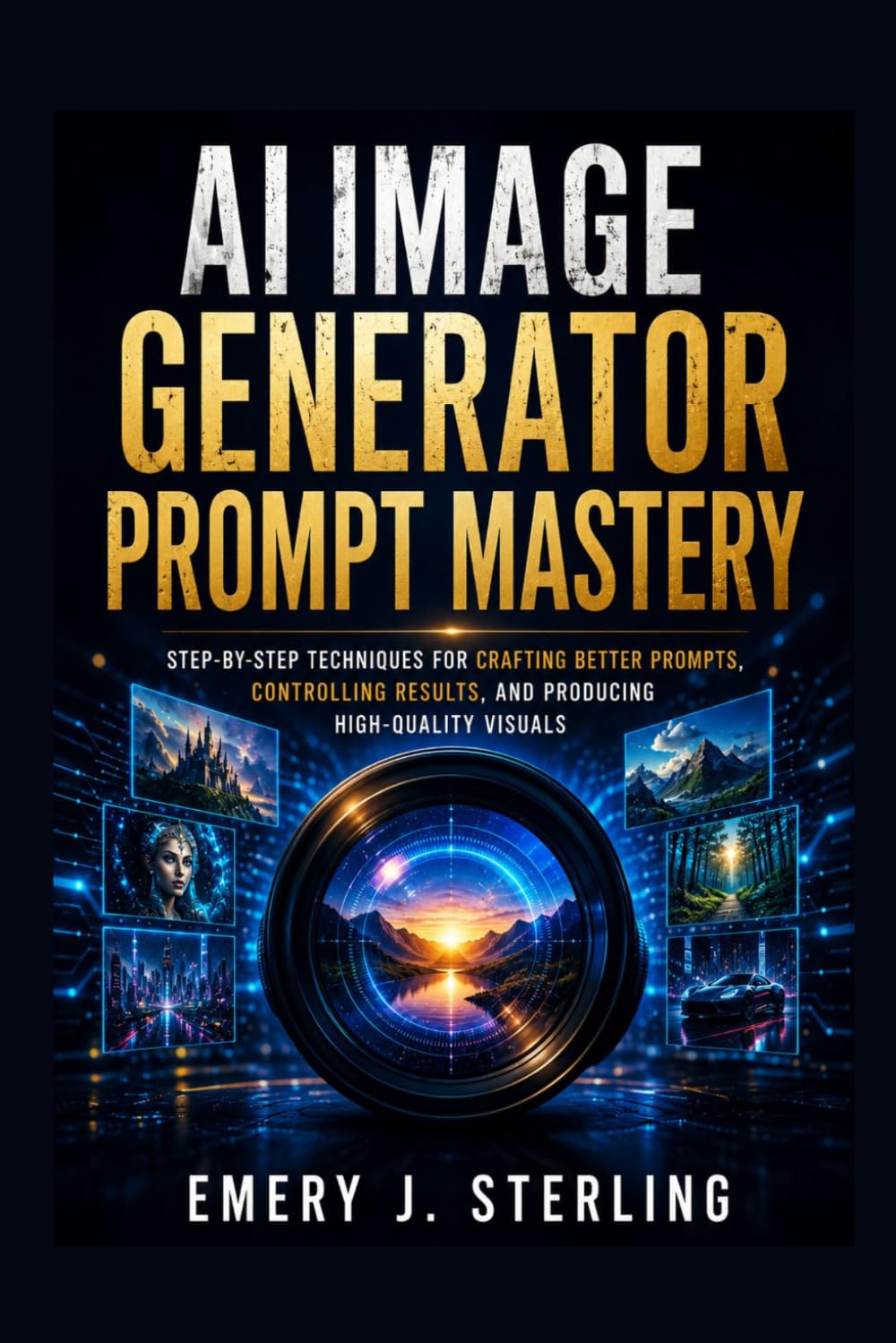AI Image Generator Prompt Mastery: Step-by-Step Techniques for Crafting Better Prompts, Controlling Results, and Producing High-Quality Visuals