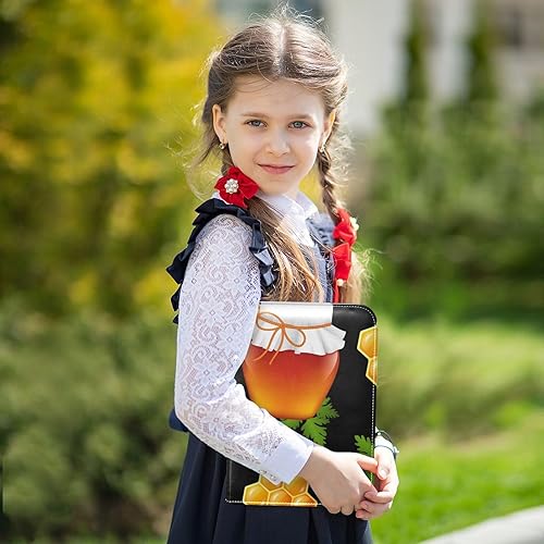 Miniatura 5 de Carpeta de tarjetas de miel con 400 bolsillos, carpeta de almacenamiento de tarjetas intercambiables, álbum con mangas, cremallera para coleccionar