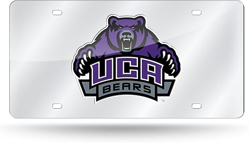 Miniatura 168 de Rico Industries Placa de matrícula de metal con incrustaciones láser de Florida Gators de la NCAA plateado,Alternativo,Negro -,Negro/Plata,Azul,azul