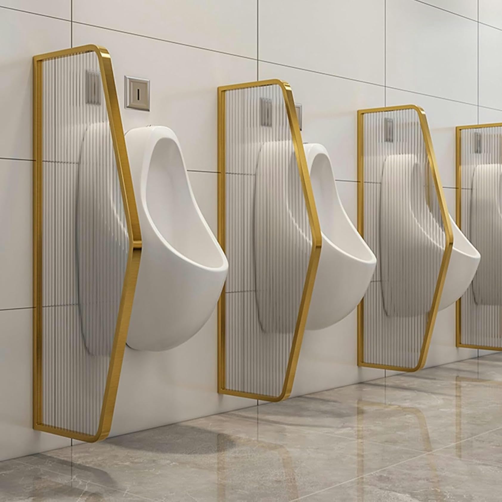 GJZQDKX Urinary Partition, Privacy Screen For Adult Urinal, Privacy Screen Divisor, PARTMENT OF PLAYED ON THE WALL, PARTITION OF TOILET FOR PUBLIC SPACE/BATHROOM/HOTEL 110 CM (