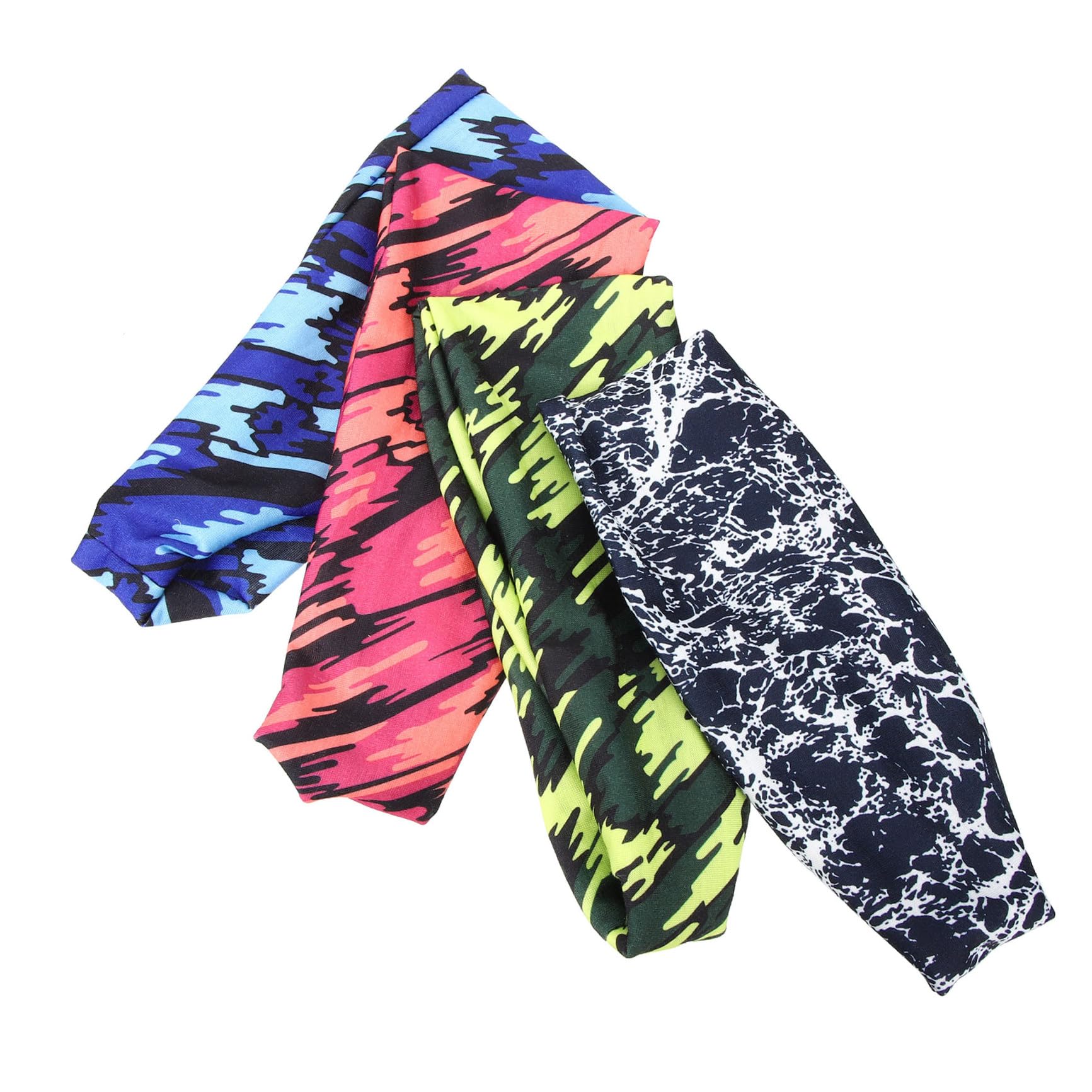 Toyvian Bandana Sportiva Per Il Sudore Bande Accessori Da Palestra Per Uomo Fascia Per Fascia Elastica Del Sudore Fascia Sportiva Da Donna Fibra Di Poliestere