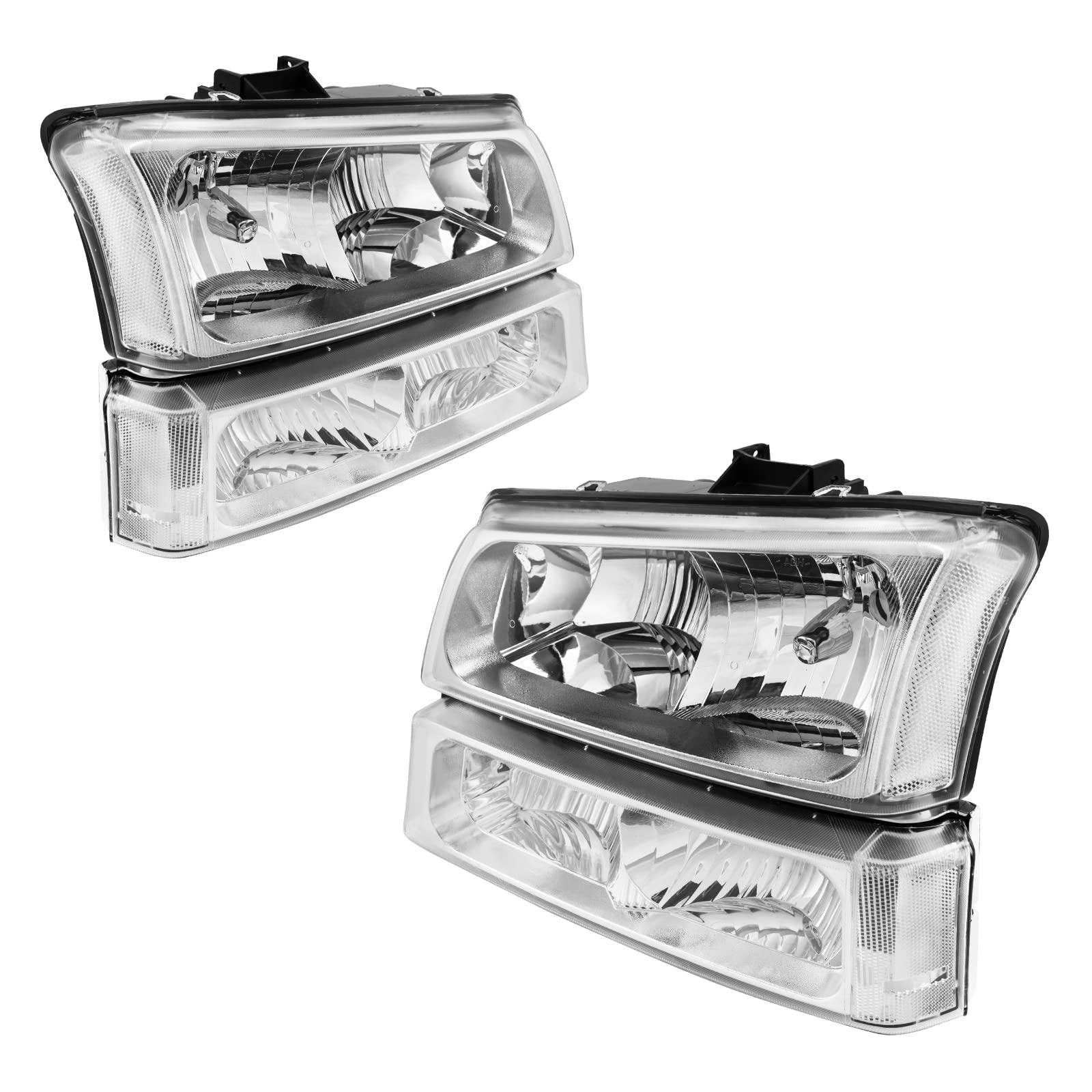 Photo 1 of KAC Headlight Assembly Compatible With Chevy Silverado 2003 2004-2007
