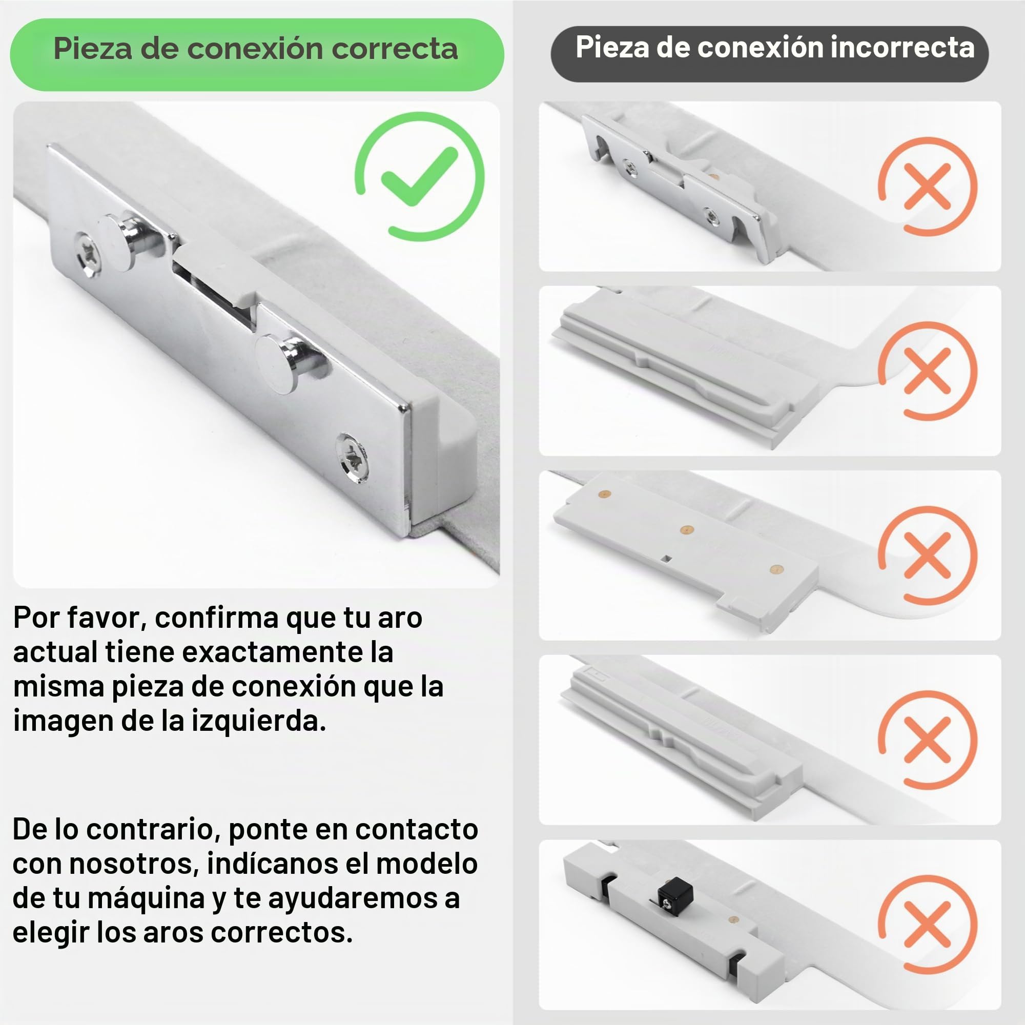 Sew Tech Aro de bordado magnético para máquinas de bordado Brother SE700 SE725 SE600 SE625 SE630 SE400 SE425 PE550D PE540D PE545 PE535 PE525 PE500 NS1750D NS1850D M380D Babylock 0.06 pulgadas x 4
