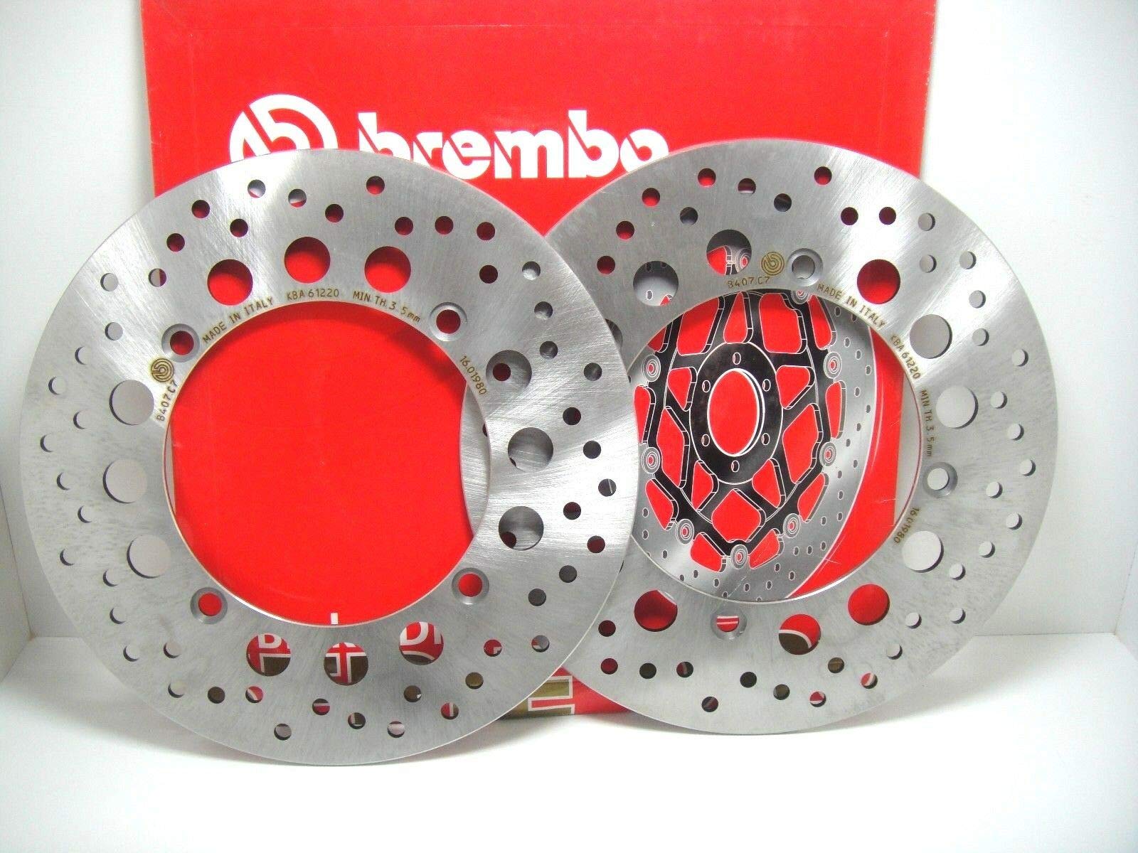 2 DISCHI FRENO BREMBO ANTERIORE XRV AFRICA TWIN 750 1990>2003