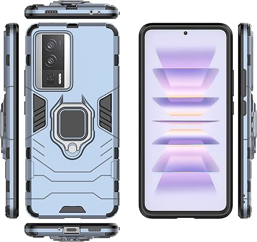 Kukoufey Funda para Xiaomi Poco F5 Pro 5G, soporte magnético para automóvil para Xiaomi Poco F5 Pro 5G 23013PC75G  Redmi K60 Pro 5G 22127RK46C