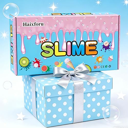 Miniatura 6 de Paquete de 15 limos de mantequilla de dos tonos para niñas, juguete súper suave y antiadherente, juguetes educativos de slime para niños, recuerdos