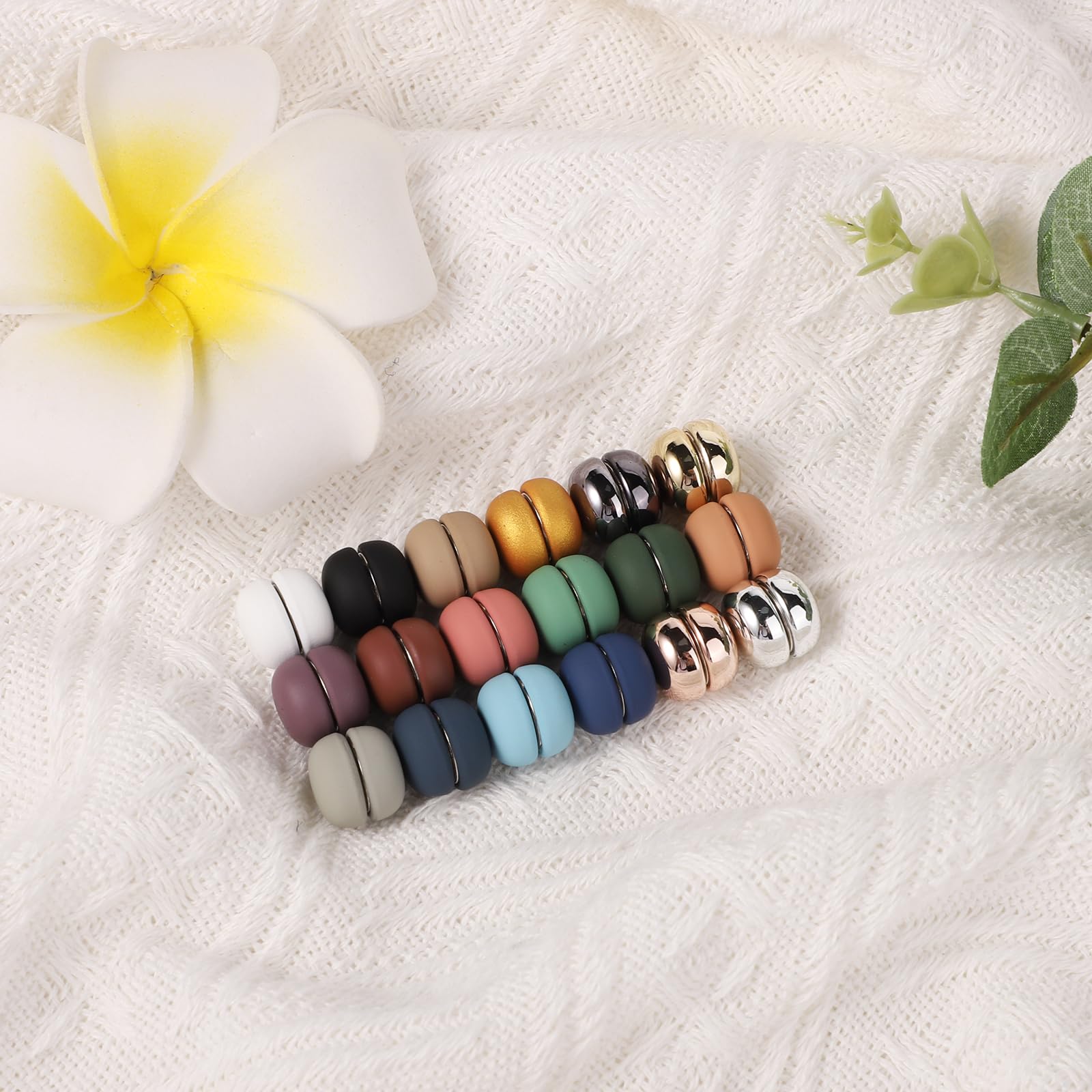 Hijab Magnetnadeln – 12 Stück, Starker Halt, Hypoallergen, Mehrfarbig – Für Schals, Tücher & Schleier