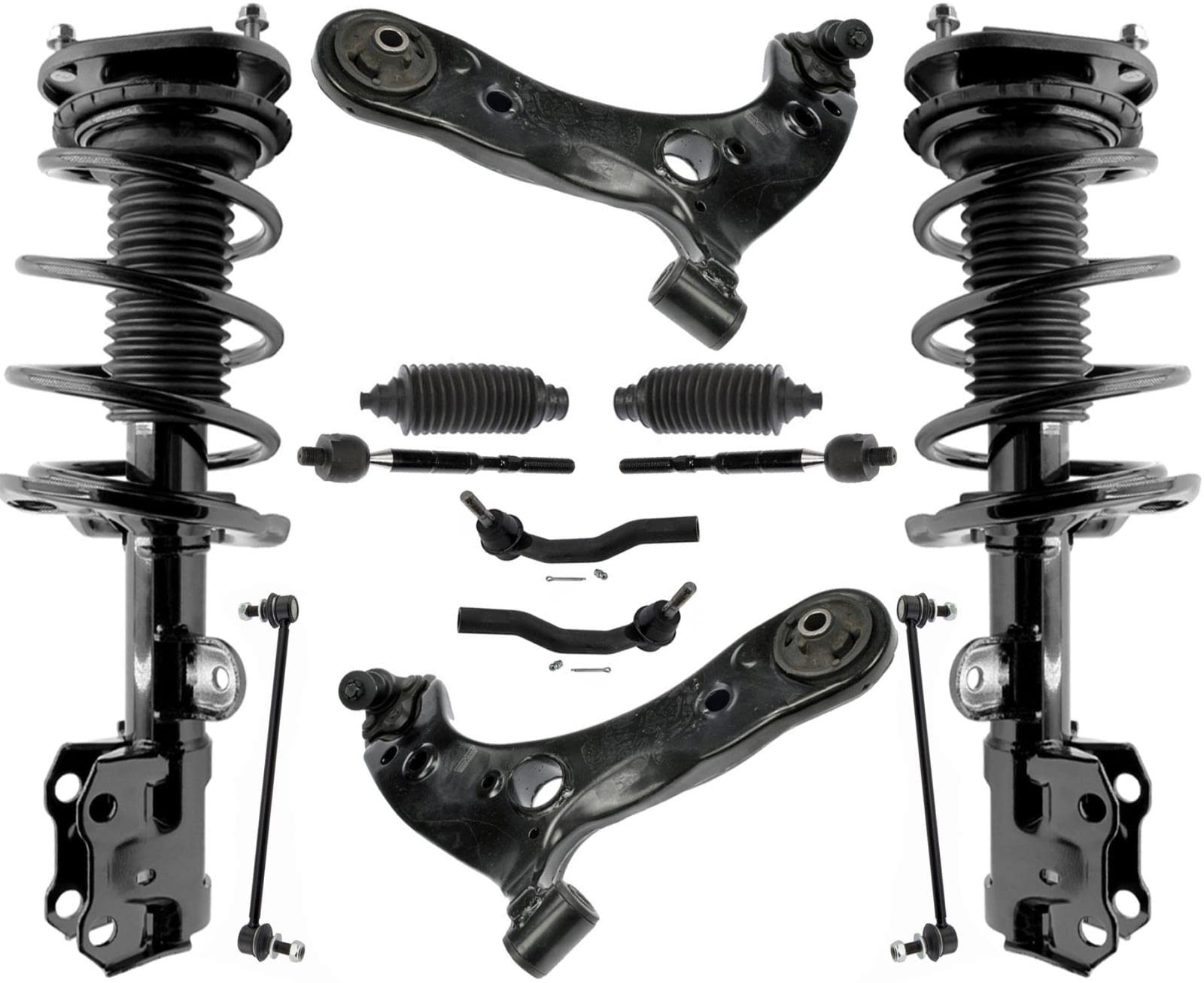 Amazon.com: Front Complete Struts W/Coil Spring Assembly For Lexus