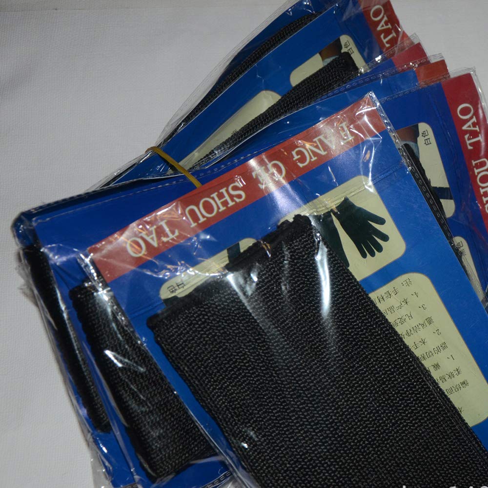 Bracciali Antitaglio In Kevlar E Acciaio - Autodifesa Per Polso E Avambraccio, Colore Nero - Foto 8