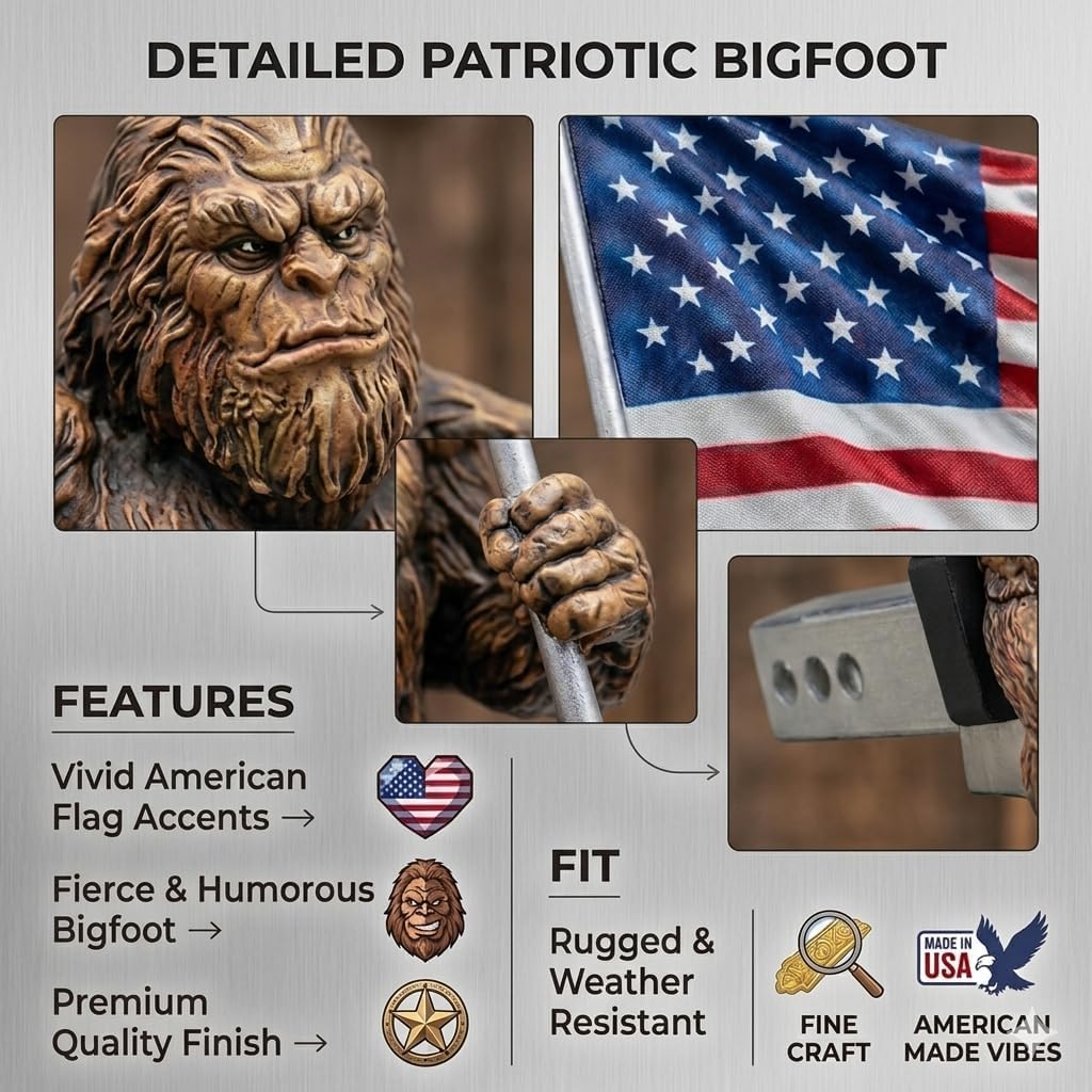 Patriot Trailer Hitch, Funny Flag TrailerHitch Cover, Fits 2 Inch & 1.25 Inch Receivers, Patriotic Truck Accessory for Trucks SUVs Pickups, Car Accessory for Men (2 Inch Receiver) — view 2