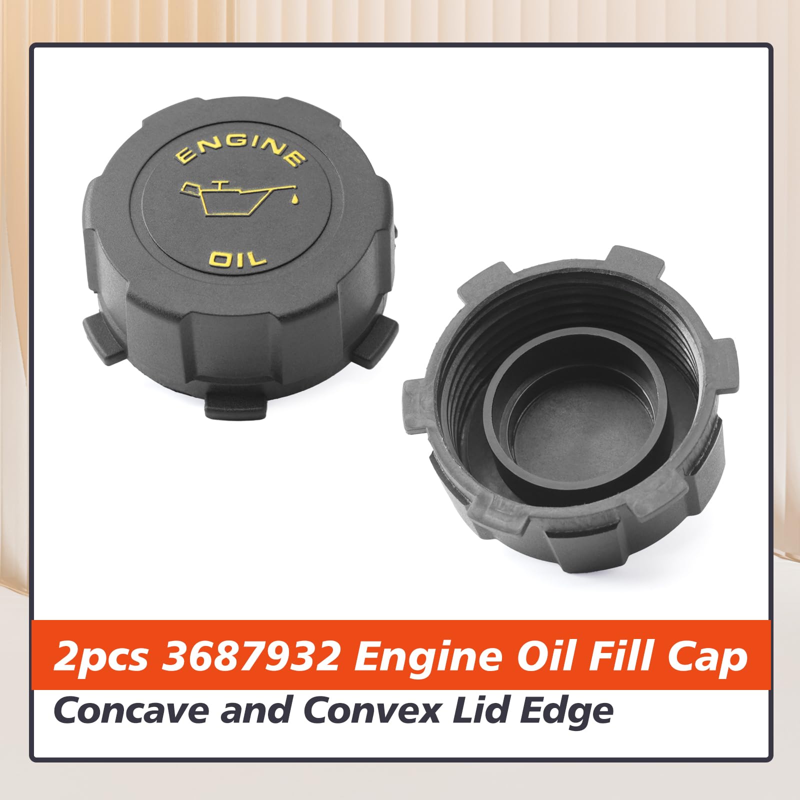 Amazon.com: 3687932 Engine Oil Fill Cap Replacement for Cummins