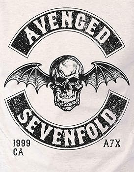 Amazon.com: Avenged Sevenfold T Shirt Moto Seal Band Logo