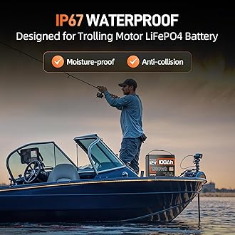 HumsiENK Lithium Battery 12V 100Ah LiFePO4 2Pack, 15000 Deep Cycles Solar Battery with Low-Temp Protection Built-in 100A BMS BCI Group 24 for RV Marine Trolling Motor Off-grid Living