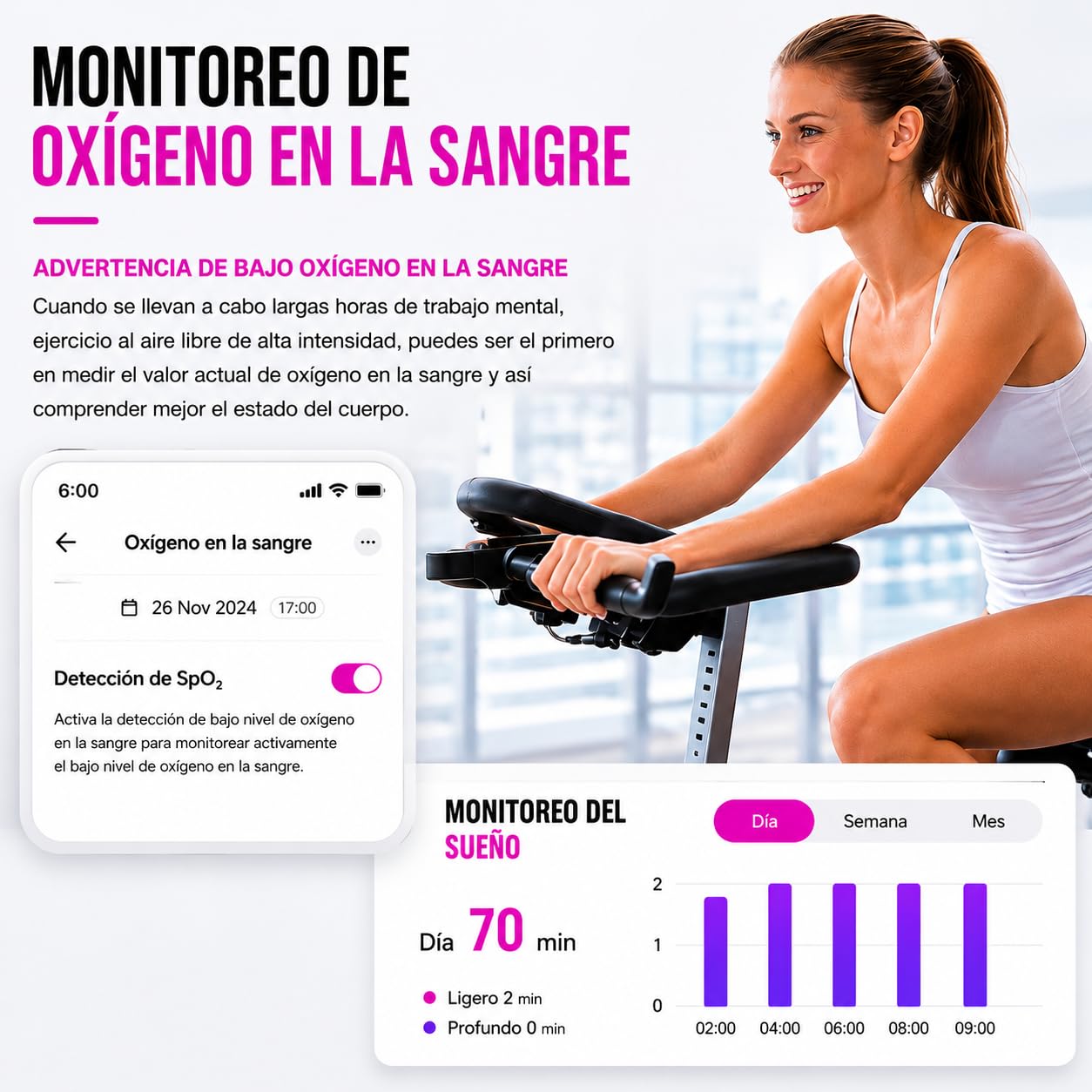 Smart Band Metal 2026 Nuevo Modelo, Pulsera Actividad sin Pantalla Hombre Mujer, Cuerpo Metálico, Batería +1 Mes de Duración, GPS, Pulsómetro 24/7, SPO₂, Monitor Sueño, Podómetro, 170+ Modos D