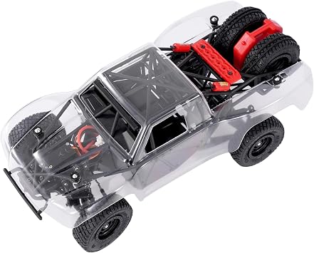 Orlandoo Hunter 1/32 Mini Roll Cage RC Trophy Truck, Fast RC Cars for Adults, Mini RC Drift Car RC Short Card Truck OH32X02 DIY Unassembled Kit