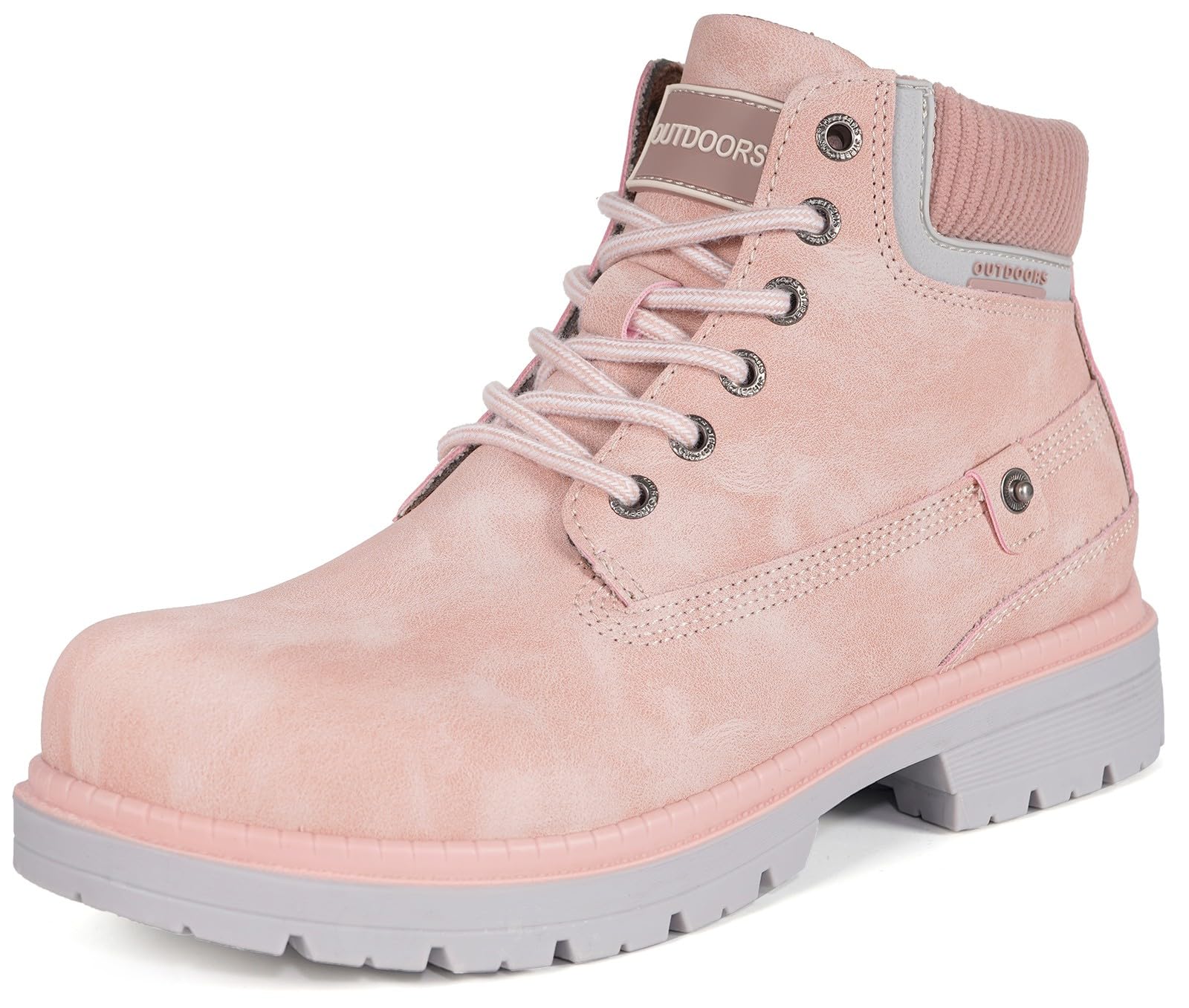 Stivali Uomo Donna Inverno Scarpe da Neve Caldi Snow Boots Impermeabili Stivaletti Pelliccia Stringate Outdoor