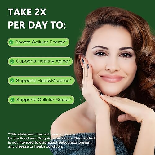 Miniatura 2 de NAD+ nicotinamida ribósido 900 mg con resveratrol y quercetina, suplemento liposomal, 80 cápsulas, 4 botellas, apoya la energía celular, el