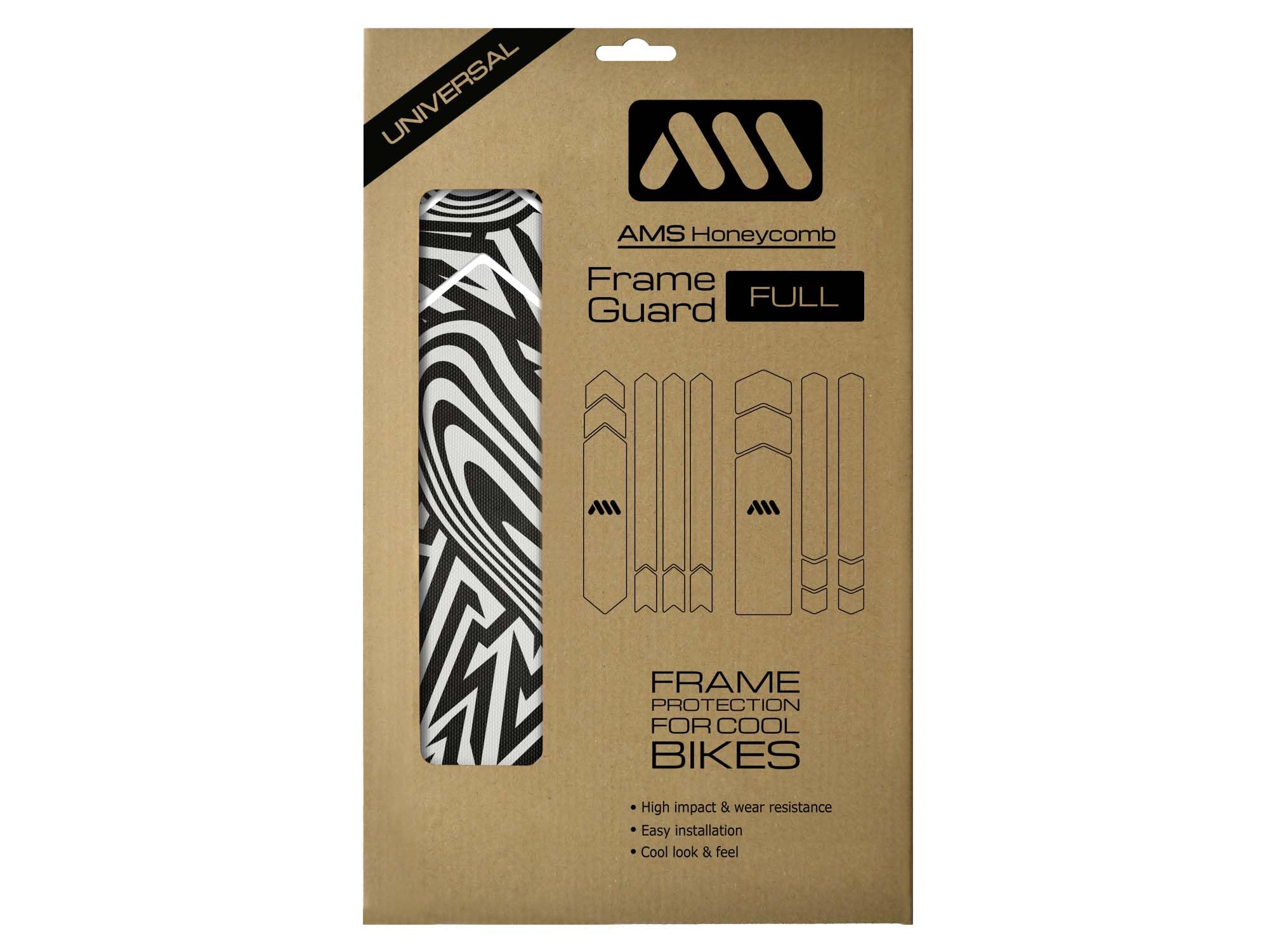All Mountain Style | MTB Bike Frame Protector | Full Model Bike Frame Protector with 18 Protectors | Protects Your Bike from Scratches and Bumps