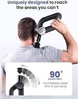 Bob and Brad D6 Pro masszázspisztoly 16mm amplitúdó OLED kijelző hordtáskával - Black 4