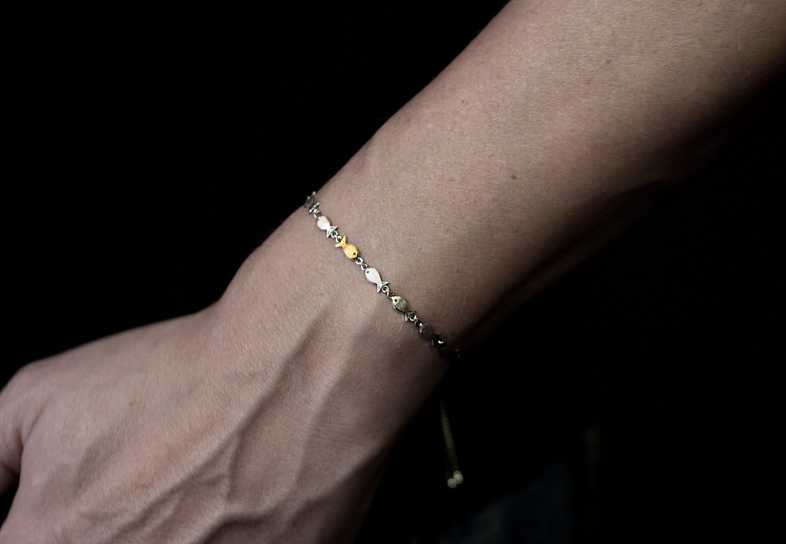 Generisch Silber Armband GEGEN DEN STROM