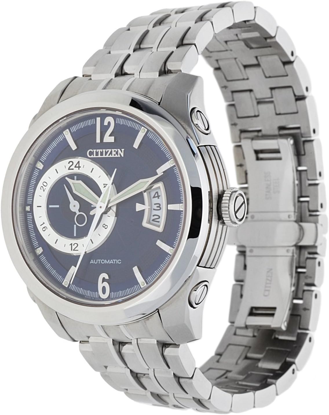 Citizen Crono Pilot Radiocontrollato AS4025-08E - Orologio da polso