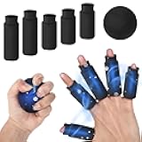 Tolaccea Finger Ice Sleeves&Ice Ball 5 Ice Packs for Fingers, Thumbs & Toes Hot Cold Therapy for Arthritis Finger, Tendinitis, Trigger Finger and Swollen Finger