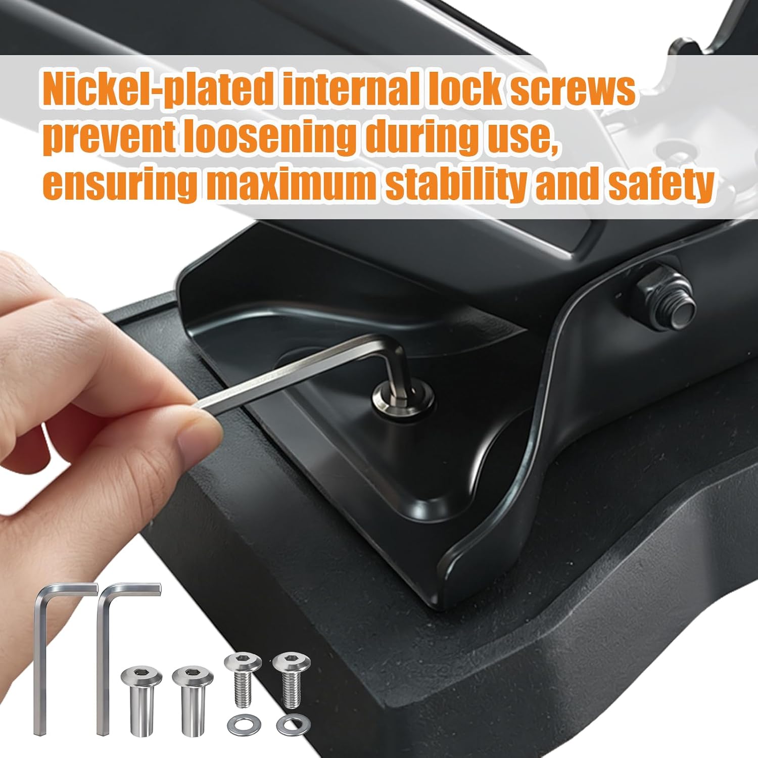 RV Stabilizer Jack Pads 4 Pack, Heavy Duty Solid Rubber Scissor Jack Leveling Blocks, RV Jack Foot Protection Pads for Trailer, Camper & 5th Wheels, Non-Slip Sturdy Support, Black