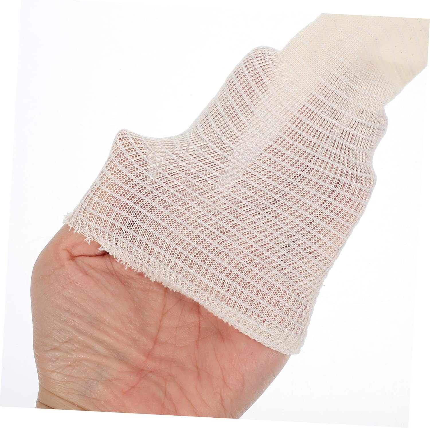10m Elasticated Tubular Bandage Roll for Tissue Support Cotton Stockinette for Legs and Gentle for Pets and First Aid Use