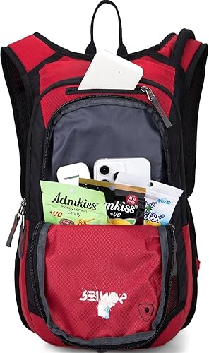 Vista 8 de Hydration Pack Backpack with 3L Water Bladder for Men & Women, Hiking Daypack with Thermal Insulation Running, Cycling, Camping, Skiing, Outdoor