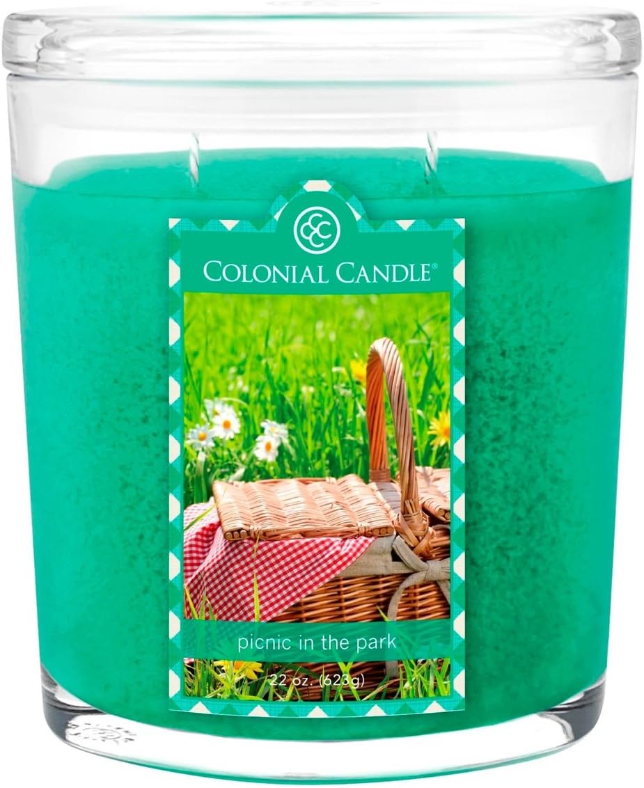 Picnic In The Park Collection Large Oval Jar Colonial