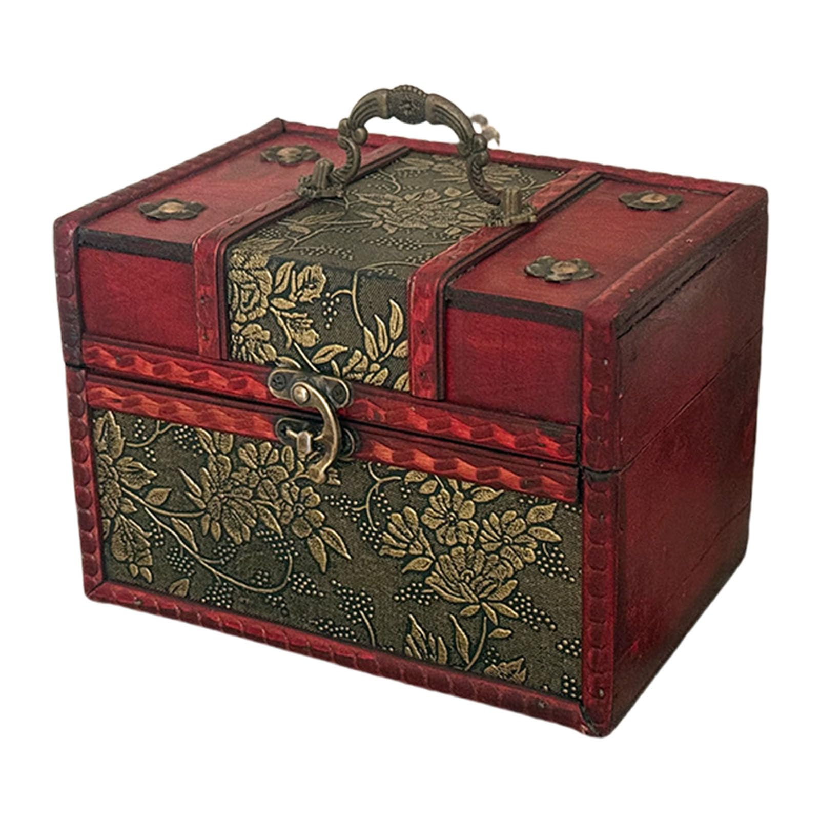 Coffre au trésor en bois vintage le cadeau idéal pour bijoux