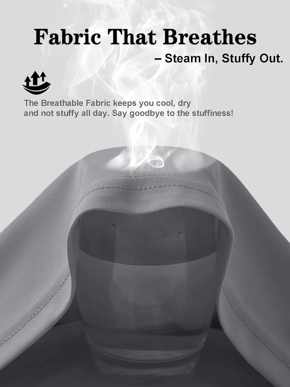 Men's Short Sleeve T-Shirt UPF 50+ Quick Dry Rash Guard Athletic Running T Shirts UV Sun Protection Swim Water Shirt - Image 7