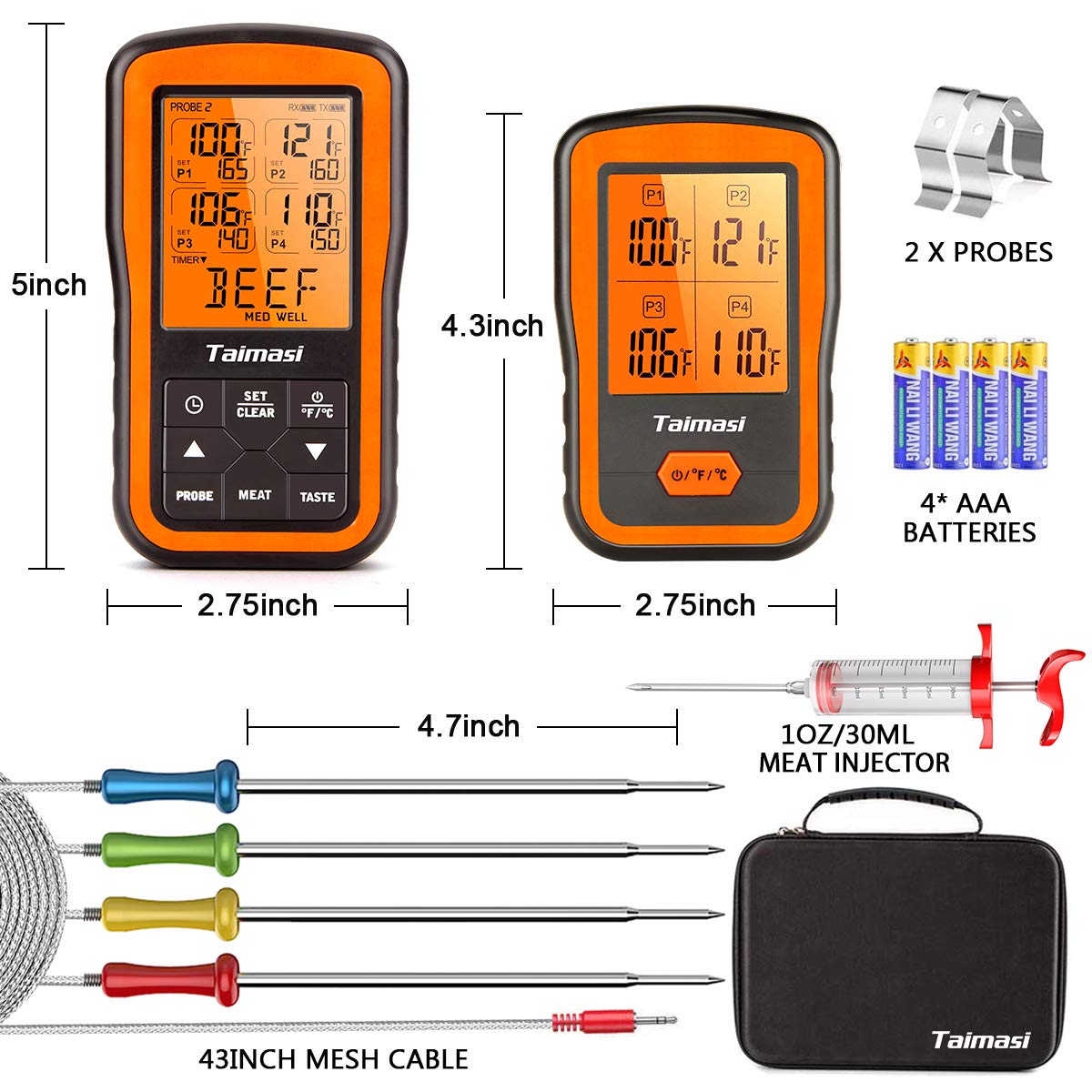 Wireless Digital Meat Thermometer Review BBQ Thermo Hub