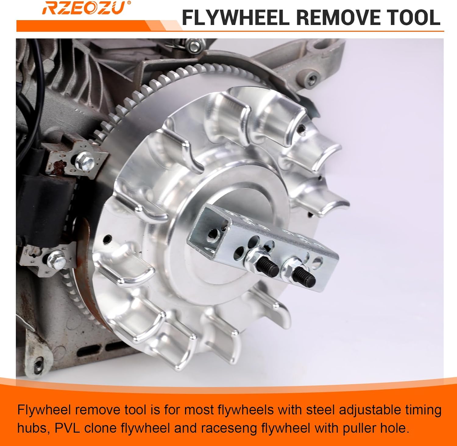 3/4" Crankshaft Holder Tool + Flywheel Puller Removal Tool Kit Replacement for Predator 212 224cc 196cc Engine GX160 GX200 Coleman CT200U CT200U-EX BT200X Axis M200 Baja MB200 Mini Bike Parts