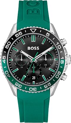 HUGO BOSS MEN'S SILICONE STRAP WATCH - 1514246 - Best Deal Finder