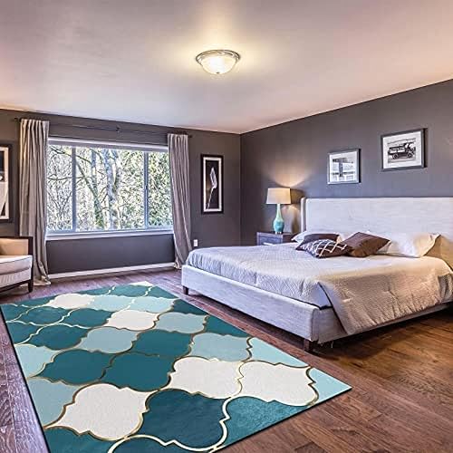 Miniatura 10 de Alfombra rústica con estrellas del oeste de Texas, alfombra rectangular marrón vintage, lavable, plegable, antideslizante, resistente a la suciedad,