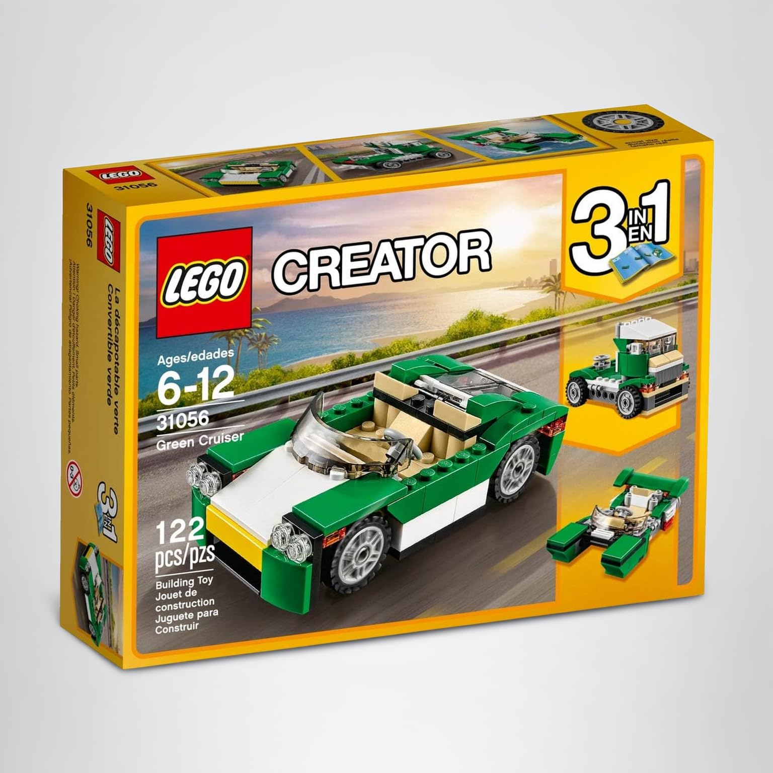 bargain バーゲイン Amazon.com: LEGO Creator Green Cruiser 31056 Building Kit : Toys