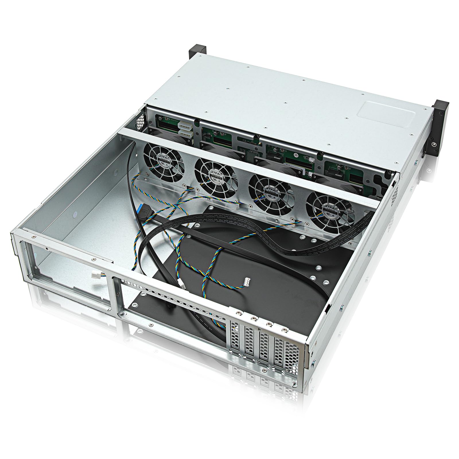 RackChoice MATX/Mini-ITX 2U Rackmount Server Chassis hotswap