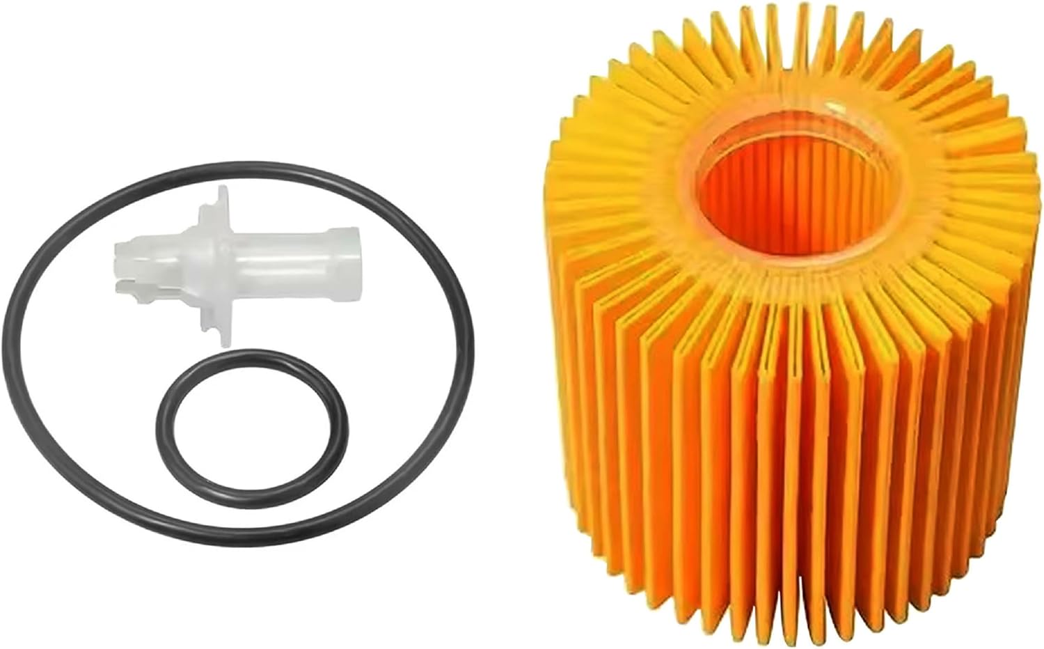 10 pack Pcs Engine Oil Filter Kit Compatible with Toyota Avalon Camry Highlander RAV4 Tacoma Sienna 04152-YZZA1,04152-31090, 04152-YZZG1