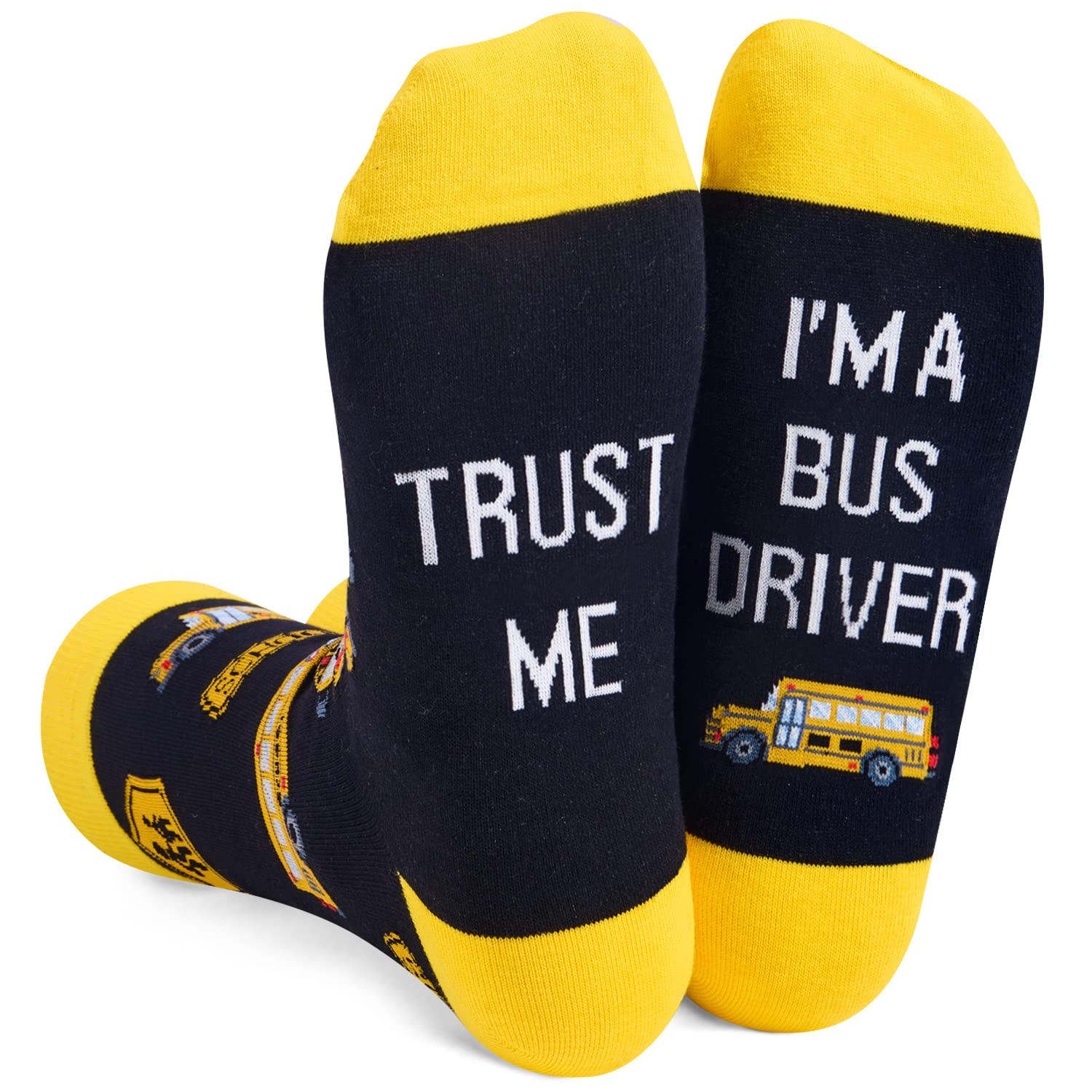 HAPPYPOPGifts for Electrician Photographer Vet Tech - EMT Mechanic Trainer Driver Gifts Socks
