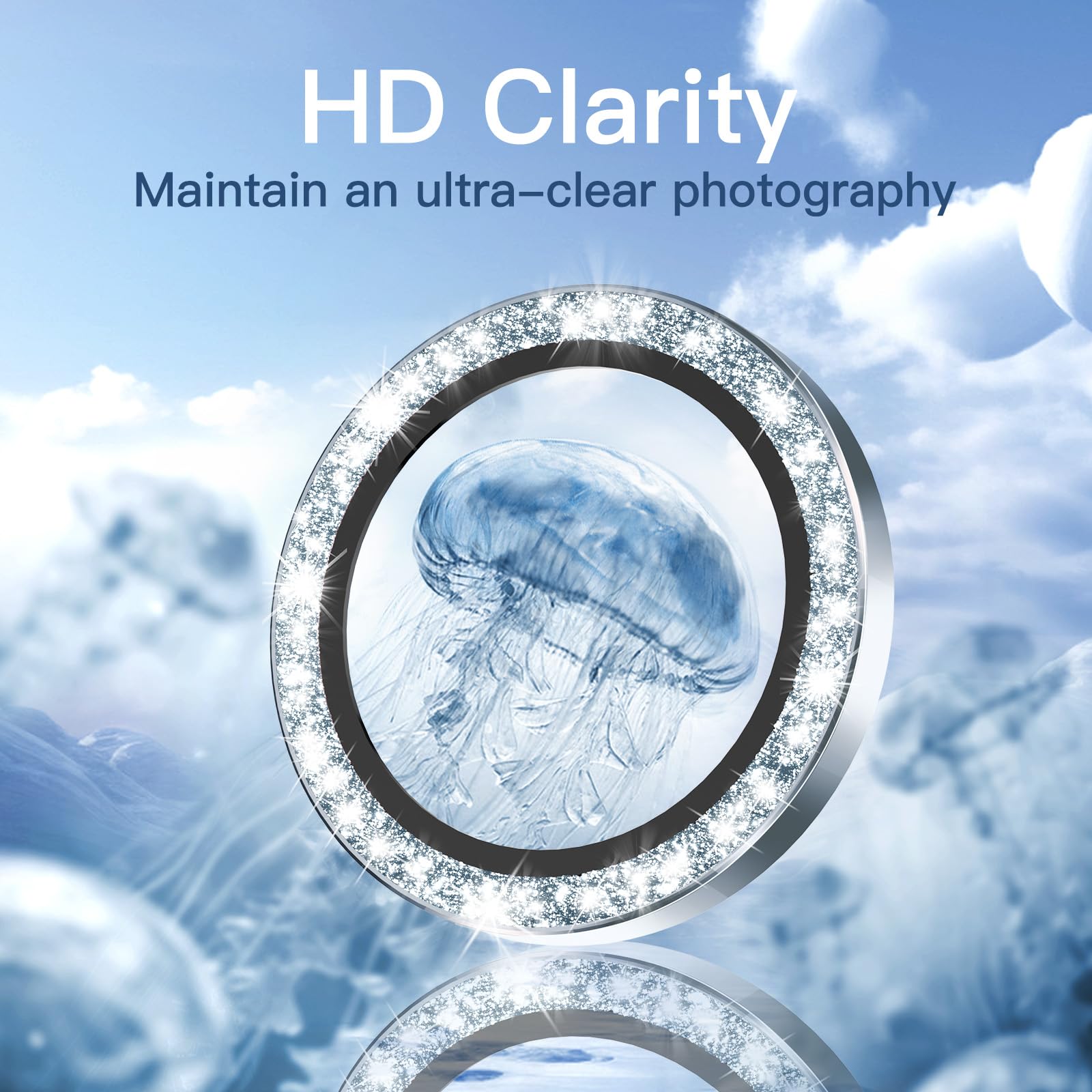 Hoops® Metal Camera Lens Protector Blue IPhone 15 Pro | 1